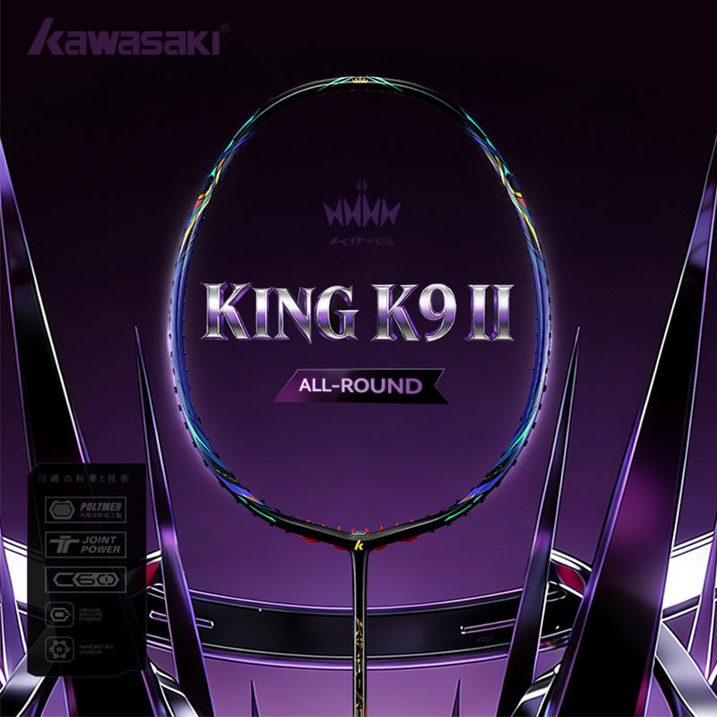 Badminton Bwf - Ракетка для бадминтона Kawasaki KING K9