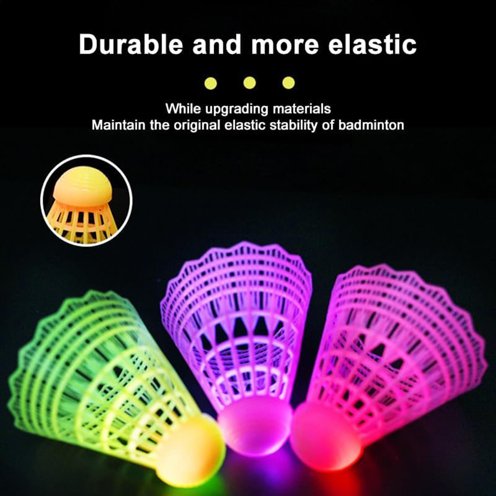 Набор из 3 светящихся LED-вола – обзор и цена Badminton Bwf